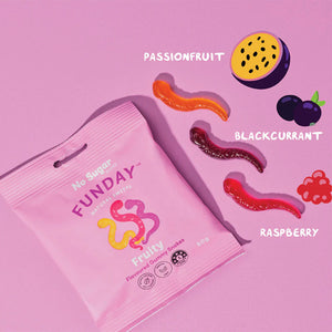 FUNDAY Natural Sweets - Fruity Gummy Snakes Geelong Stockist