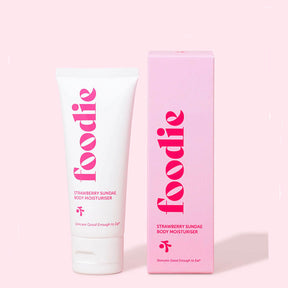 Foodie by Vanessa Megan Body Moisturiser - Strawberry Sundae