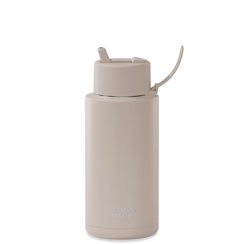 Frank Green Ceramic Reusable Bottle (1 litre)  Moon Dust
