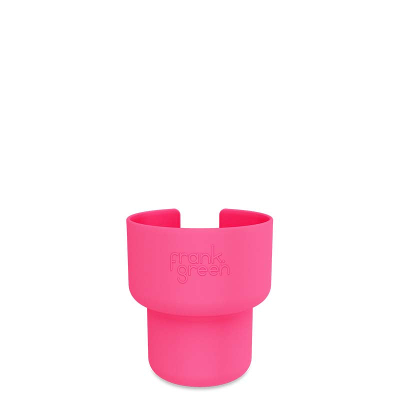 Frank Green Car Cup Holder Expander - Neon Pink