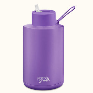 Frank Green Ceramic Reusable Bottle (2 litre) - Cosmic Purple