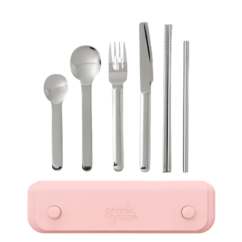 Frank Green Cutlery Set Blush PInk