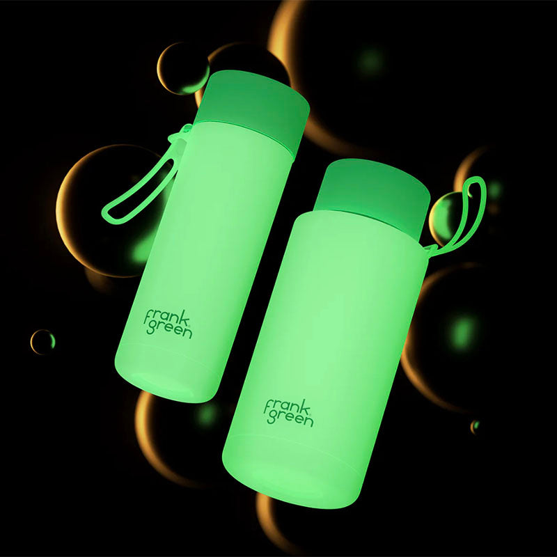 Frank Green Glow in the Dark Drink Bottles