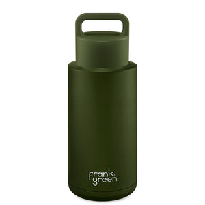Frank Green Grip Lid Reusable Bottle (1 litre) Khaki