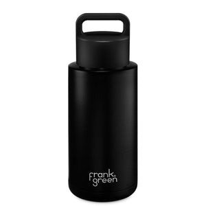 Frank Green Grip Lid Reusable Bottle (1 litre) Black