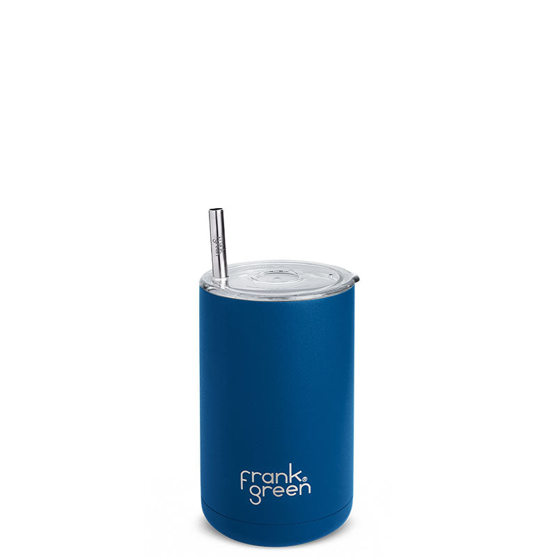 Frank Green Iced Coffee Cup - Deep Ocean Blue