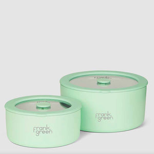 Frank Green Pack of 2 Stainless Steel Bowls - Mint Gelato
