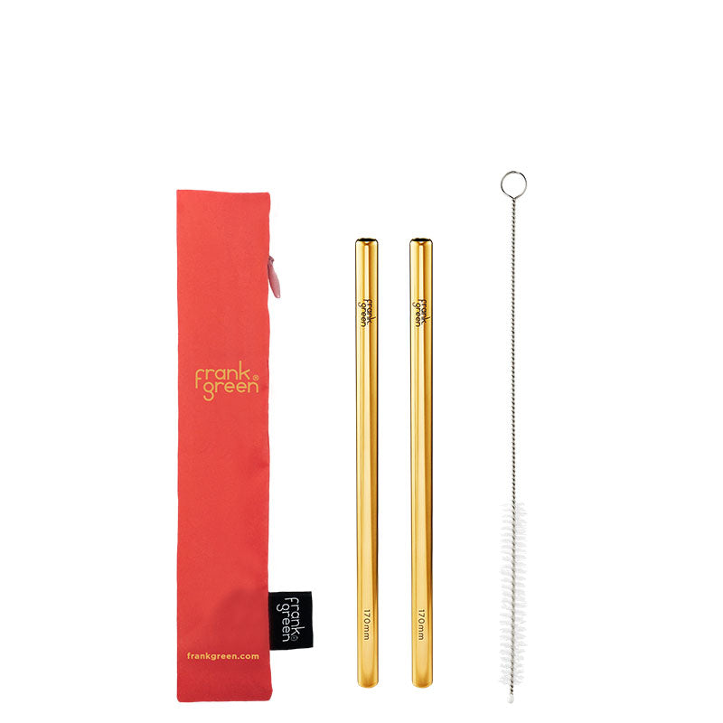 Frank Green Ultimate Reusable Straw Pack - Coral