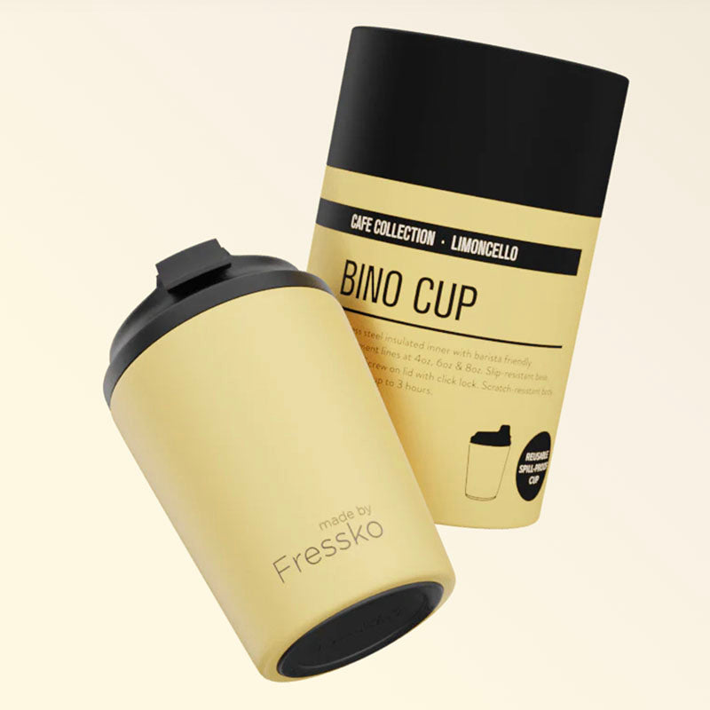 Fressko Bino Reusable Coffee Cup - Limoncello