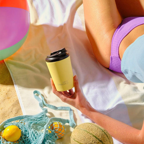 Fressko Camino CERAMIC Reusable Coffee Cup Limoncello