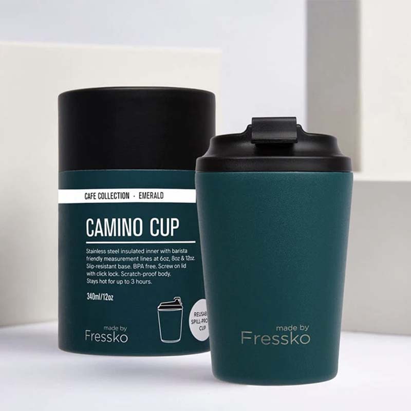 Fressko Camino Reusable Coffee Cup - Emerald