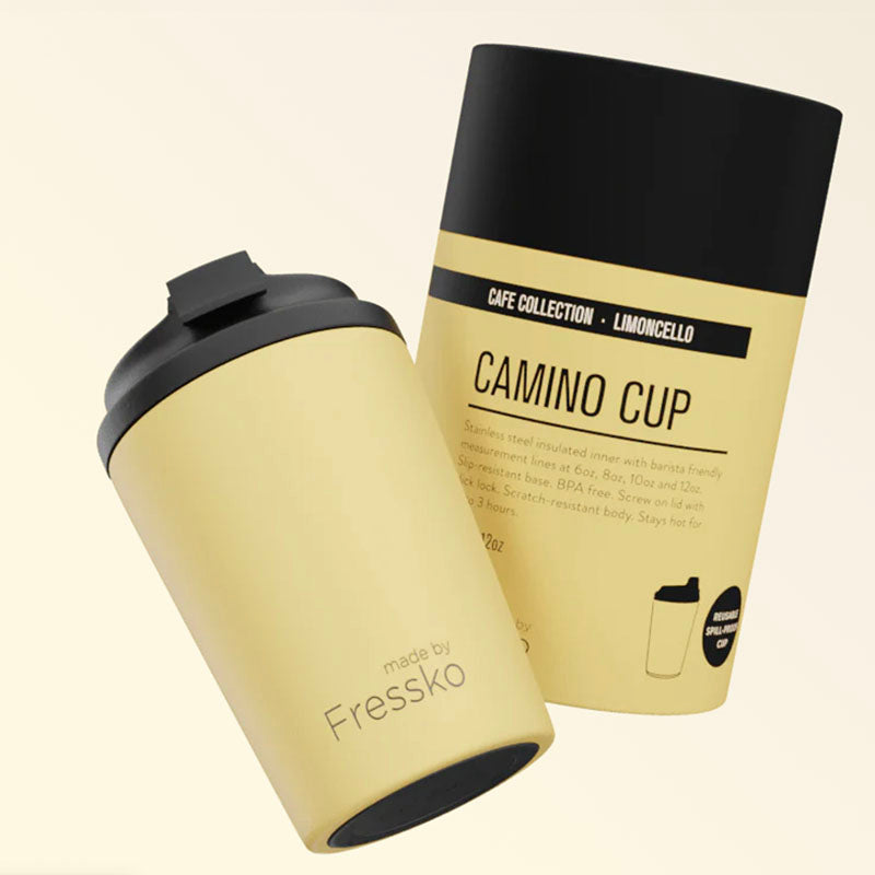 Fressko Camino Reusable Coffee Cup - Limoncello