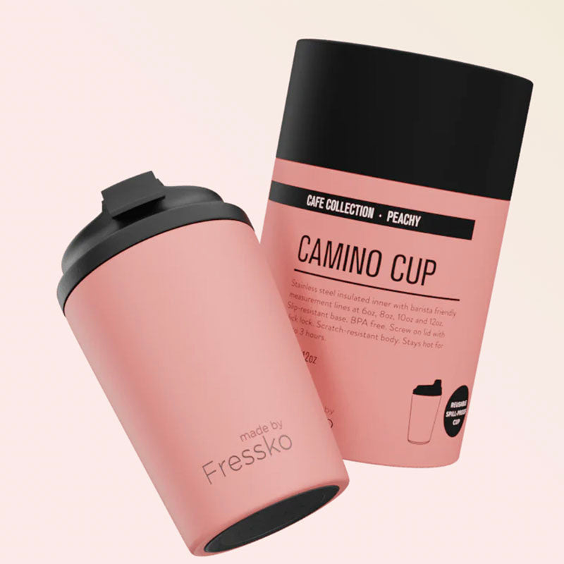 Fressko Camino Reusable Coffee Cup - Peachy