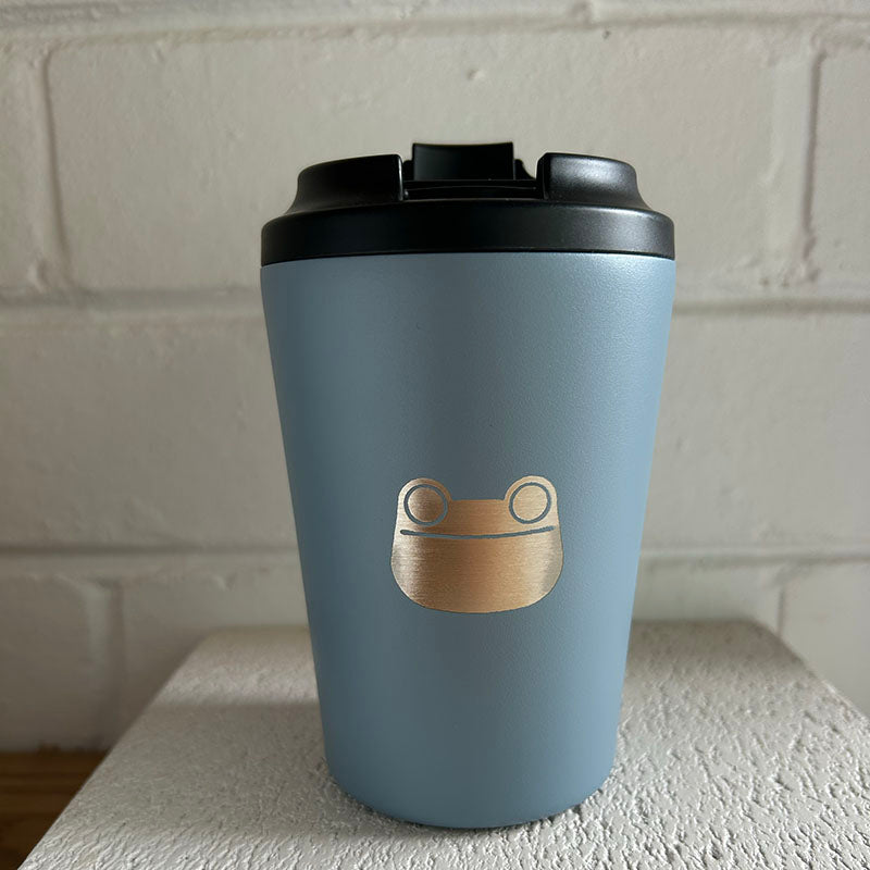 Fressko Camino x Natural Supply Co Froggy CERAMIC Reusable Coffee Cup RIver