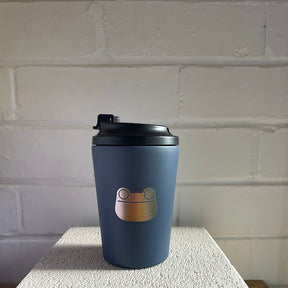 Fressko Camino x Natural Supply Co Froggy CERAMIC Reusable Coffee Cup Denim