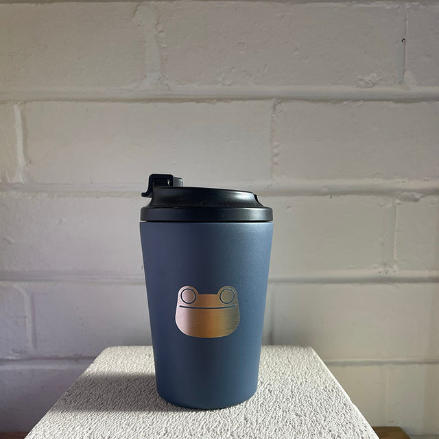 Fressko Camino x Natural Supply Co Froggy CERAMIC Reusable Coffee Cup Denim