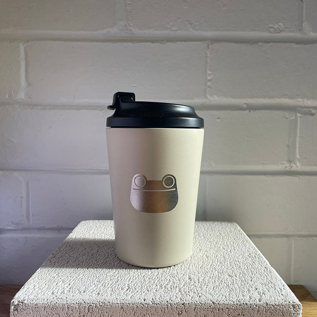 Fressko Camino x Natural Supply Co Froggy CERAMIC Reusable Coffee Cup Oat
