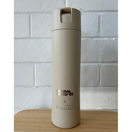 Fressko x Natural Supply Co Froggy Move Ceramic Water Bottle Oat