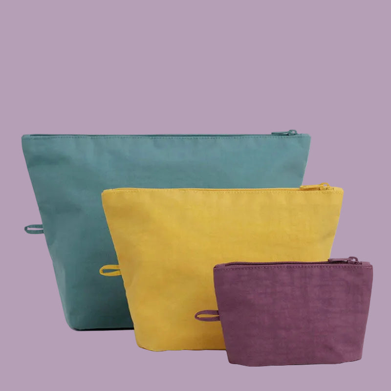 Baggu Go Pouch Set Jewel Mix
