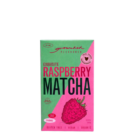 Grounded Pleasures Raspberry Matcha