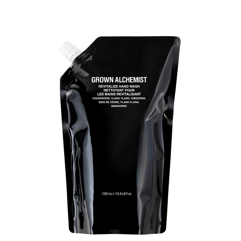 Grown Alchemist Cedarwood Atlas, Ylang Ylang, Tangerine Hand Wash 1L refill pouch