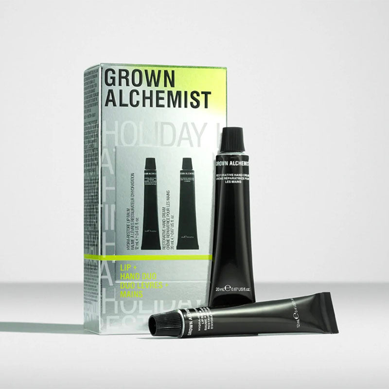 Grown Alchemist Lip + Hand Duo Holiday Gift Set