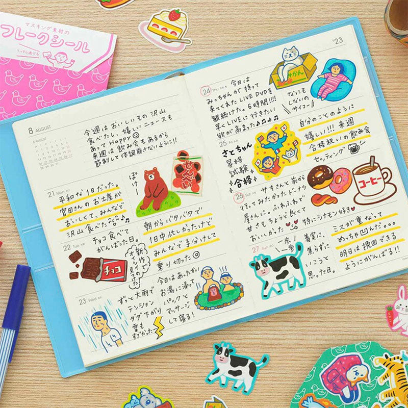 HighTide Flake Stickers Geelong