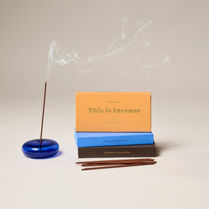 This Is Incense Glass Incense Holder