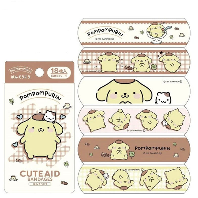 Japanese Adhesive Band-Aids Pompompurin