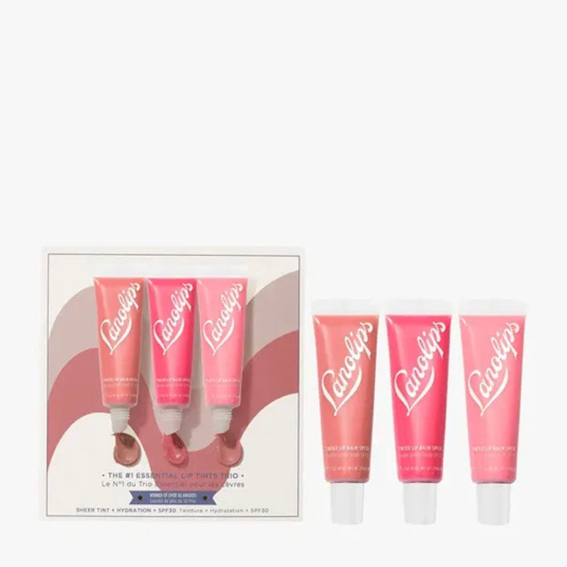 Lanolips Tinted Lip Balm Trio