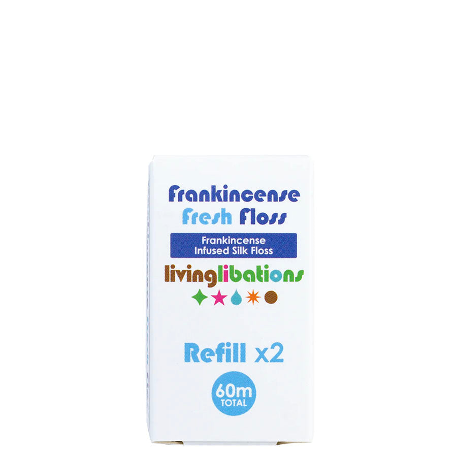 Living Libations Frankincense Fresh Floss refill rolls