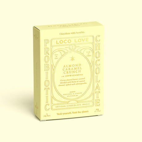 Loco Love Almond Caramel Crunch Chocolate twin pack