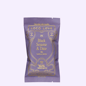 Loco Love Black Sesame & Date Chocolate single