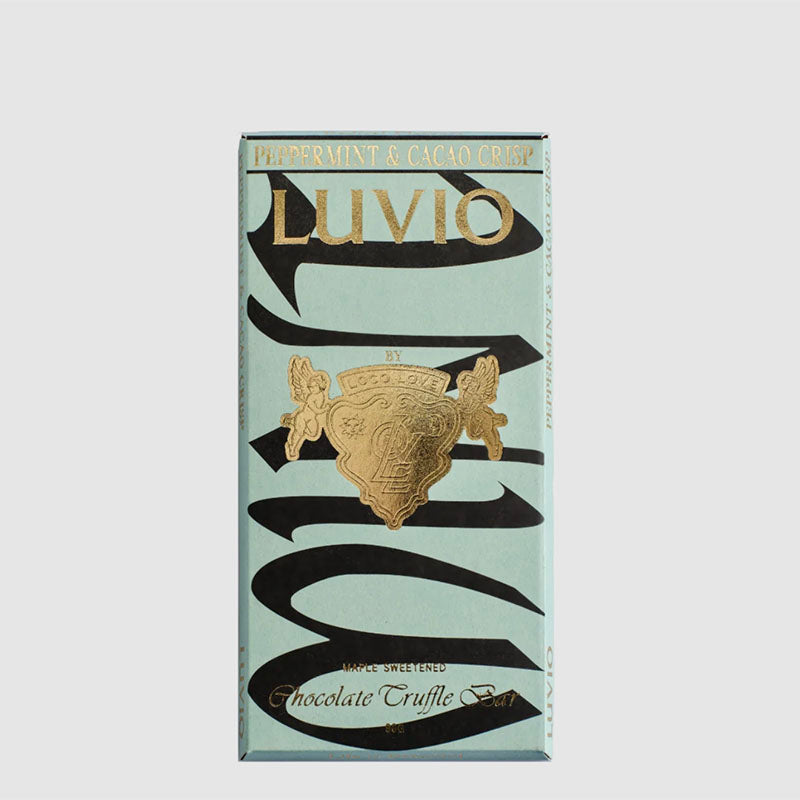 Loco Love Luvio Chocolate Bar - Peppermint + Cacao Crisp