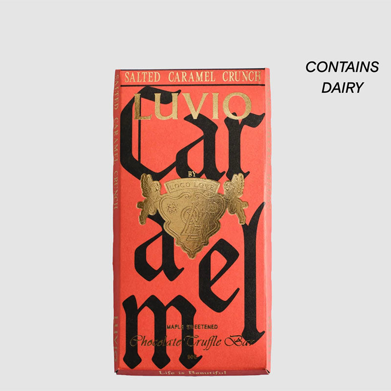 Loco Love Luvio Chocolate Bar - Salted Caramel Crunch