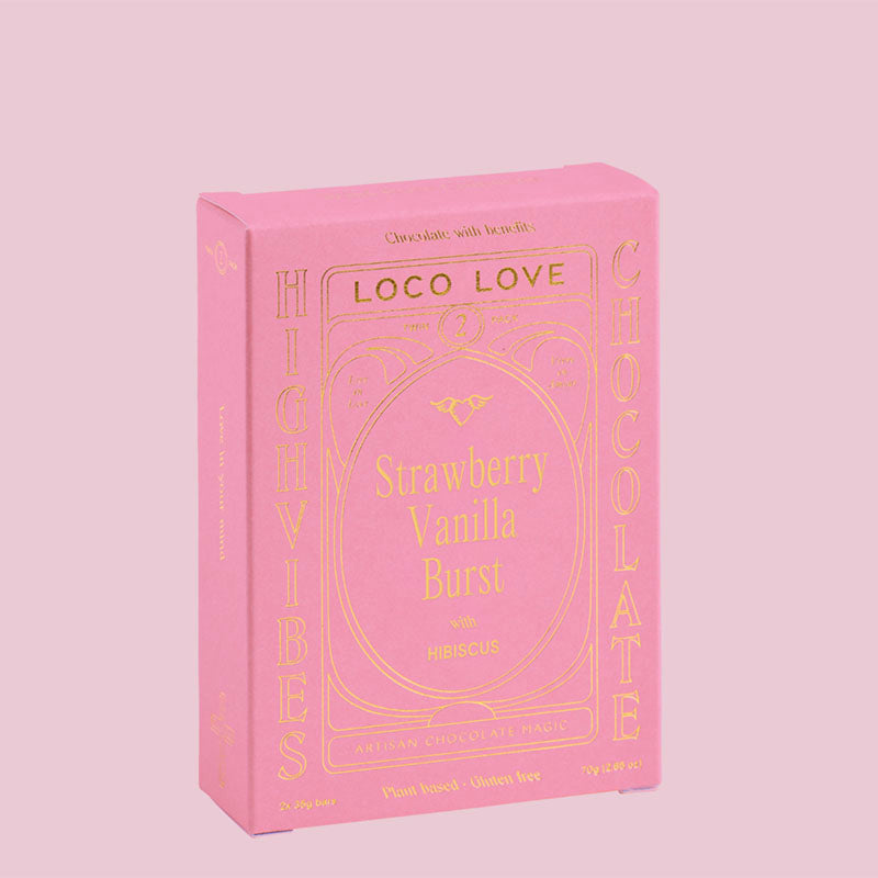 Loco Love Strawberry Vanilla Burst Chocolate twin pack