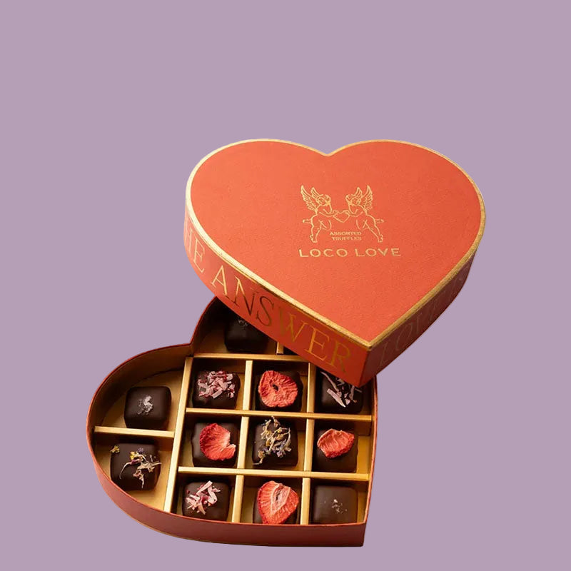 Loco Love Valentines Heart Box