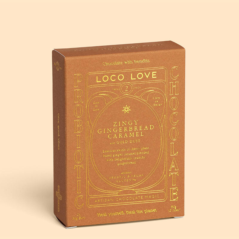 Loco Love Zingy Gingerbread Caramel twin pack