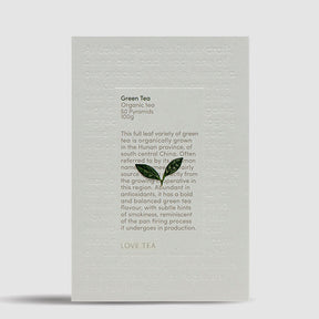 Love Tea Green Tea Pyramids 50 pyramids