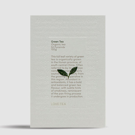 Love Tea Green Tea Pyramids 50 pyramids
