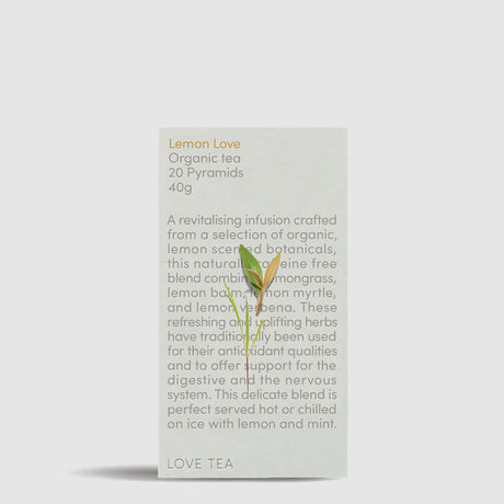Love Tea Lemon Love Pyramids