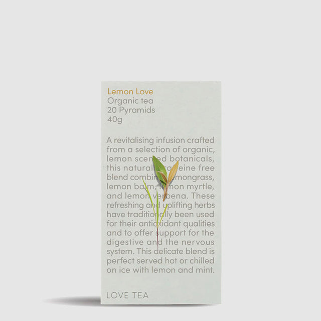 Love Tea Lemon Love Pyramids