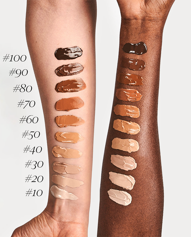 MADARA Skin Equal Soft Glow Foundation SPF15 swatches