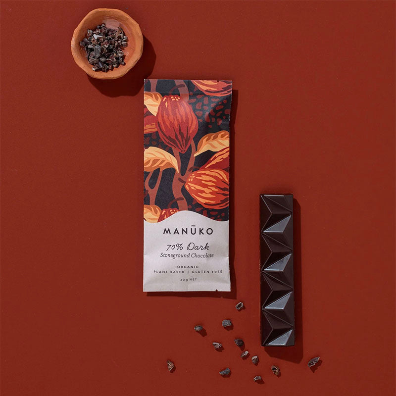 MANUKO 70% Dark Chocolate Bar
