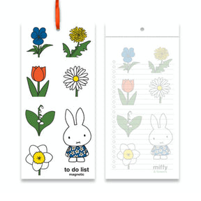 MIffy & Flowers Magnetic To-Do List