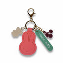 Miffy Bag Charm - Coral