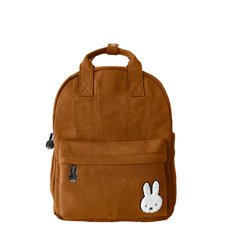 Miffy Canvas Backpack Cinnamon