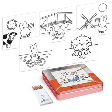 Miffy Card Tin Square - Nijntje Holland
