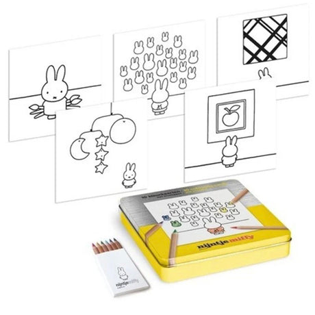Miffy Card Tin Square - Nijntje Museum