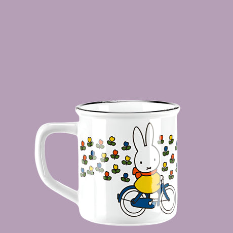 Miffy Ceramic Mug - Bicycle